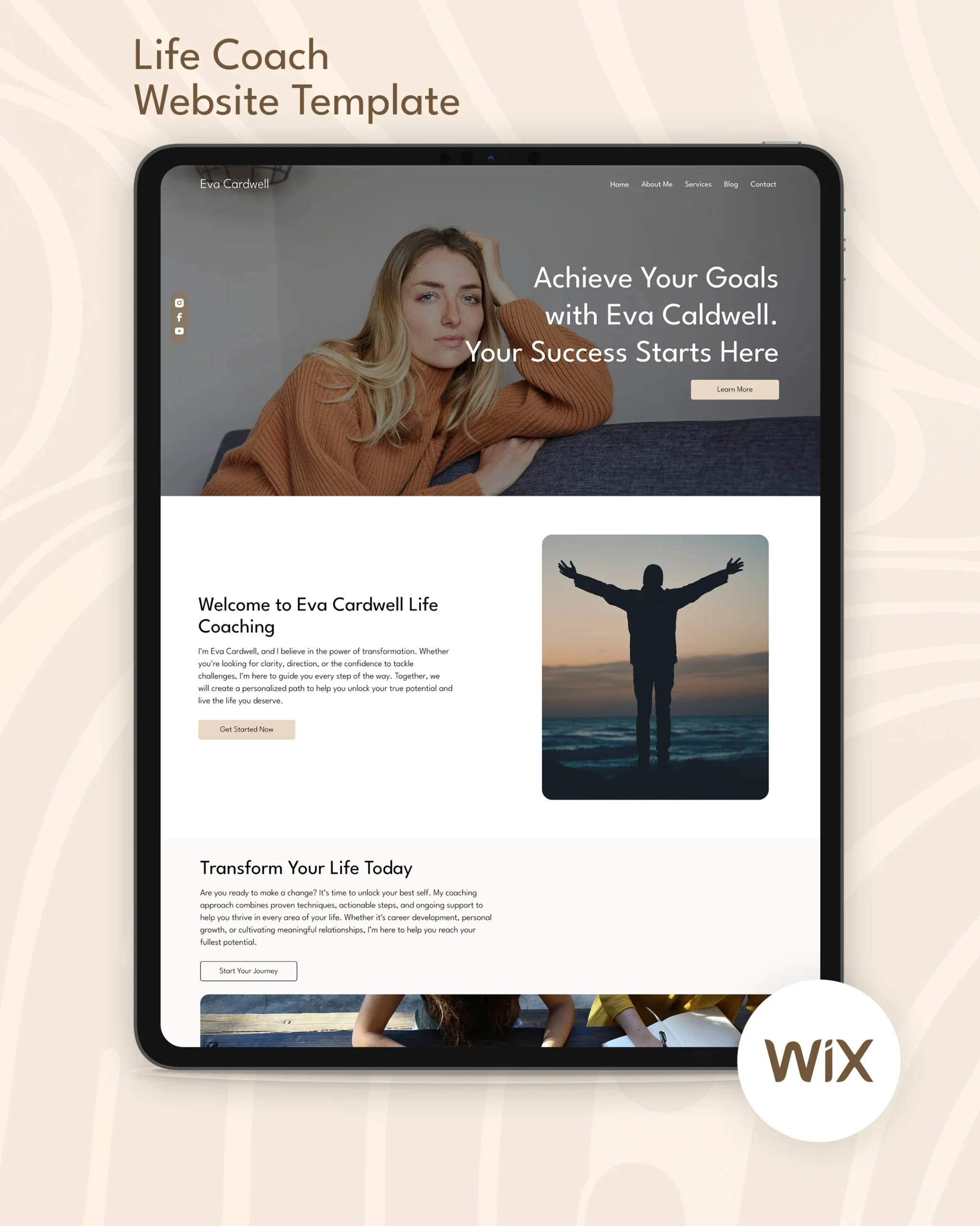 Wix Website Template