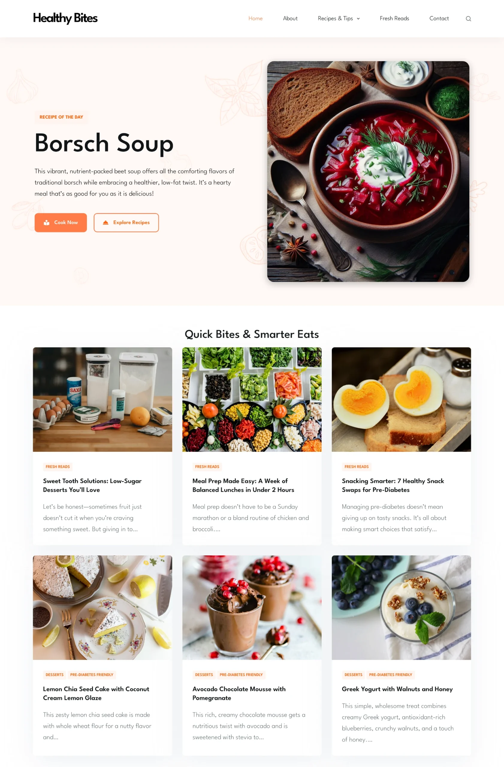 Recipe & Food Blog